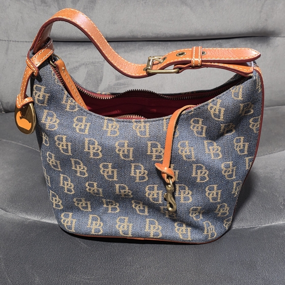 Dooney & Bourke Blue and Tan Women\'s Bag